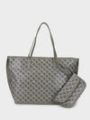 Grey Yara Tote Bag