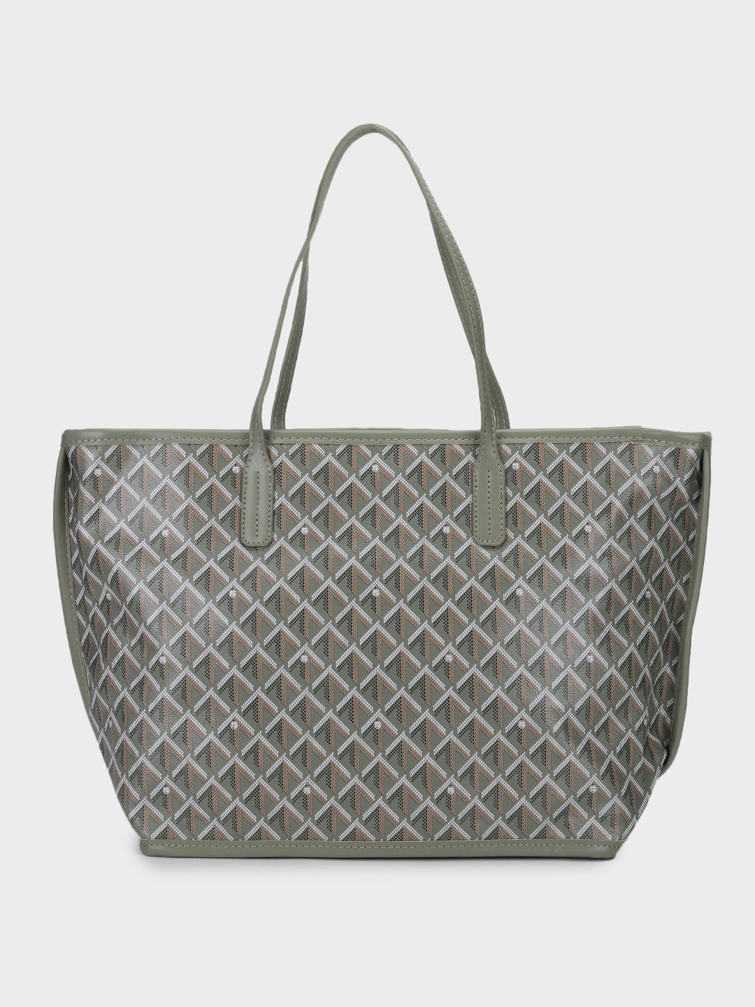 Grey Yara Tote Bag