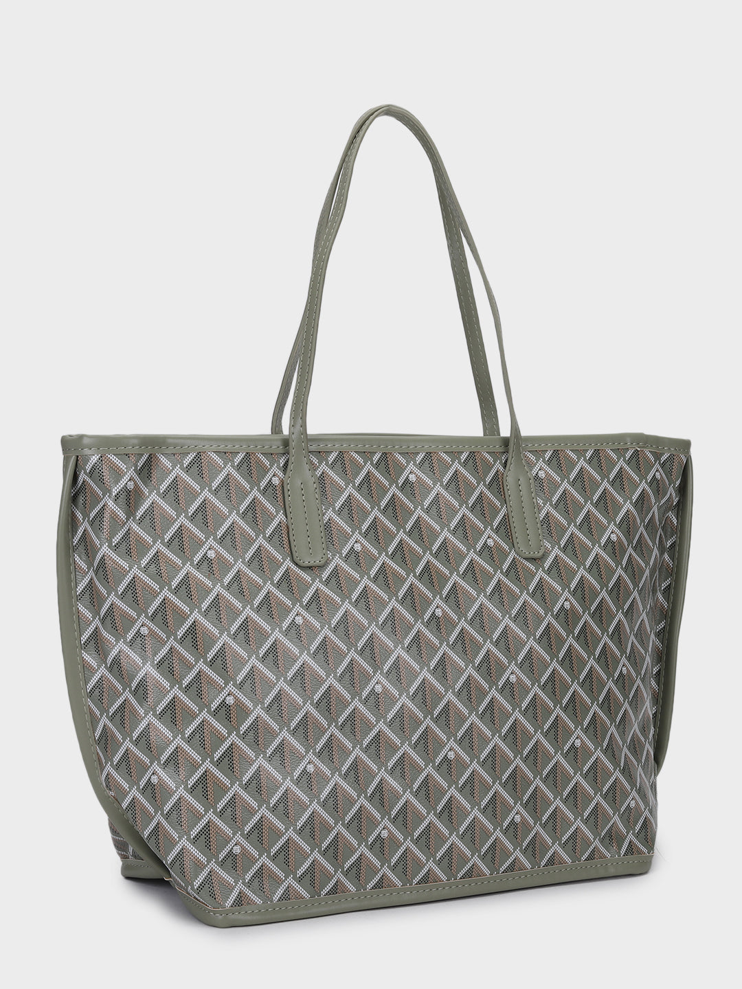 Grey Yara Tote Bag