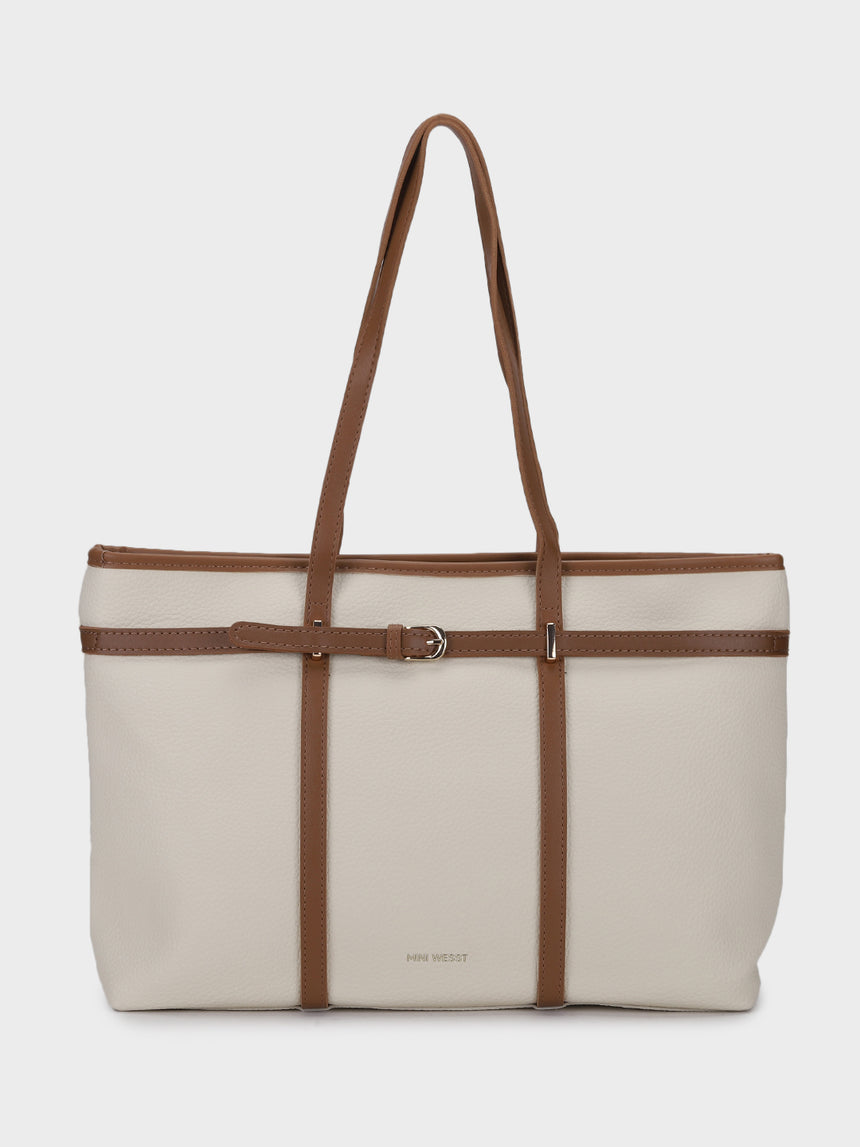 Carmen White Totebag