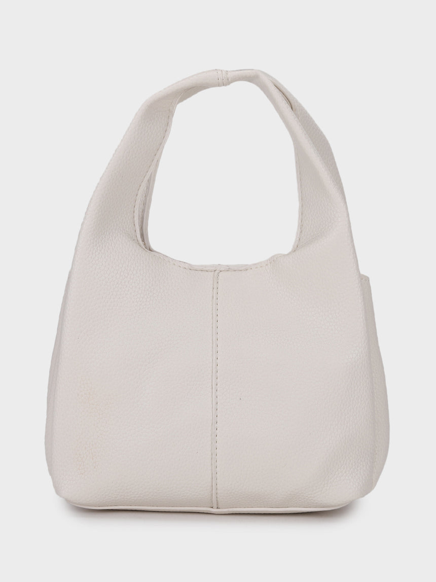 White Hilary Bucket Sling Bag