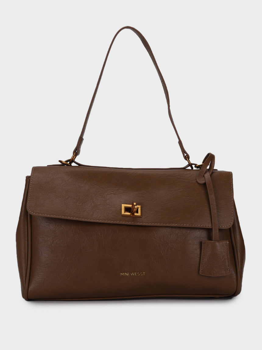 Nova Tan Handbag