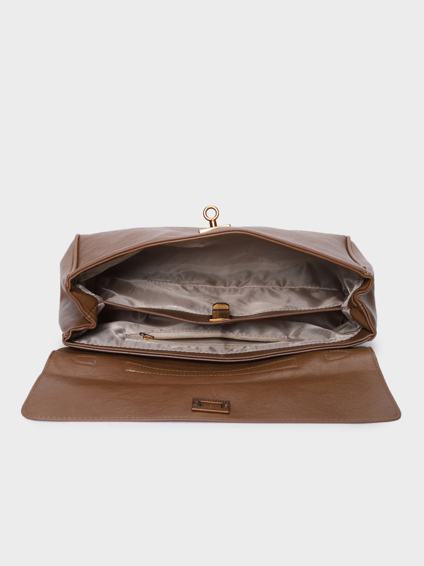 Nova Tan Handbag
