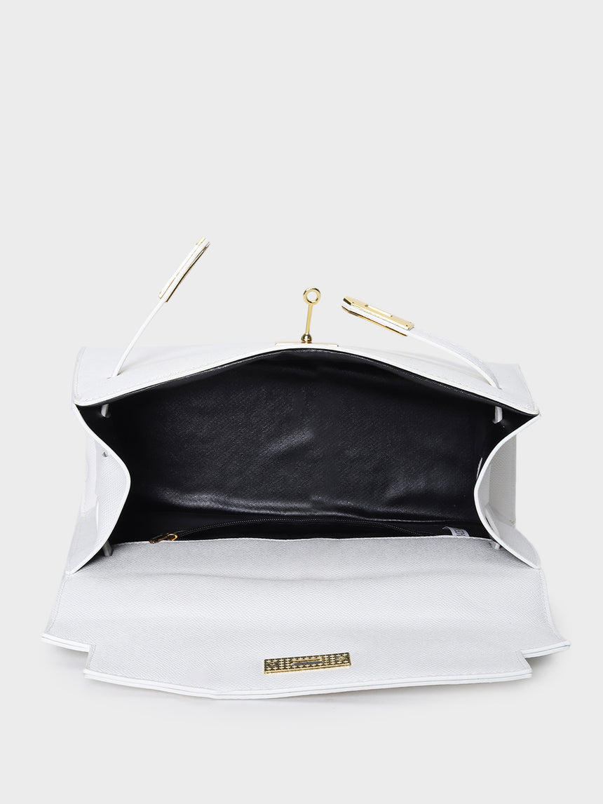 Sharon White Birk Handbag