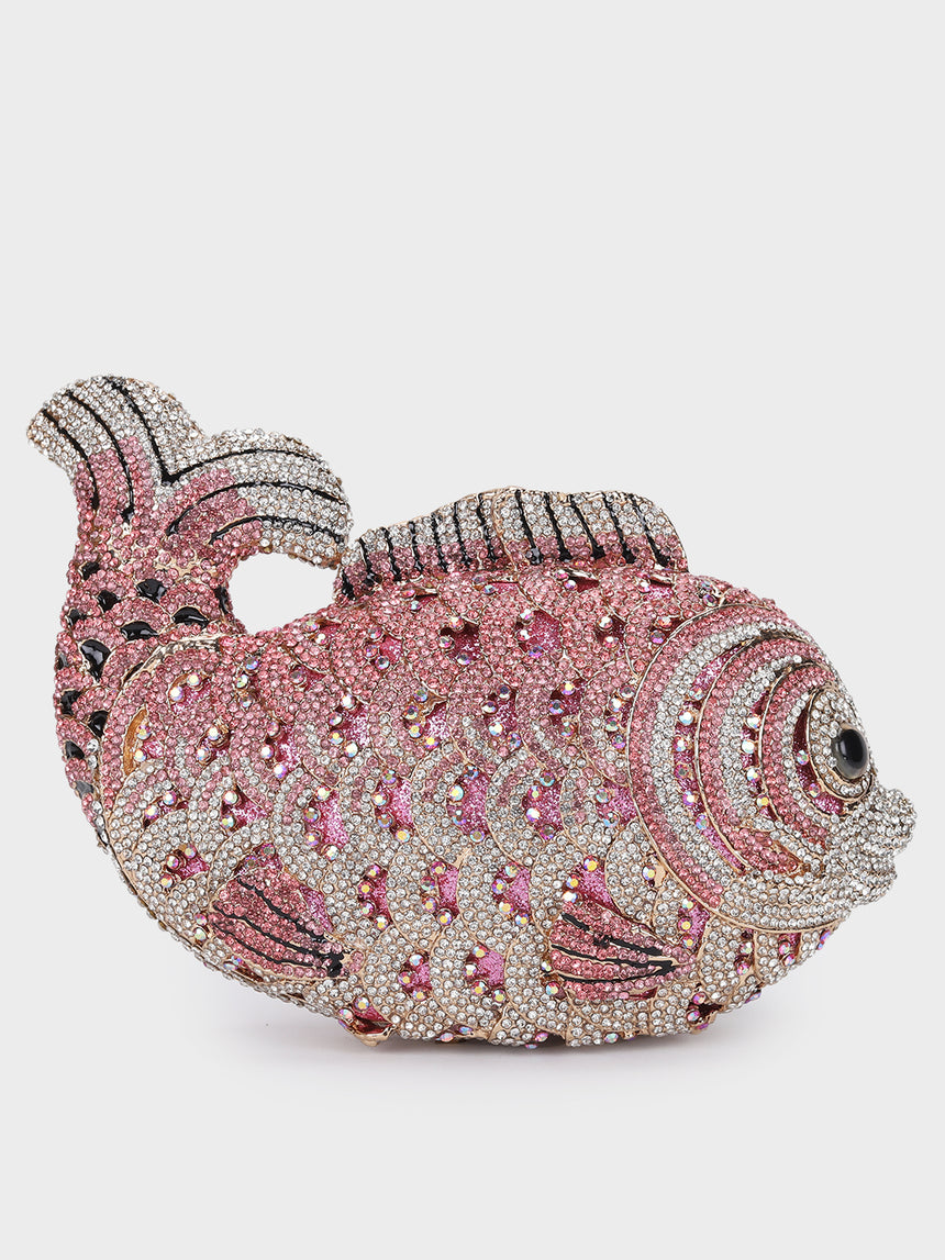 Fish Multicoloured Clutch