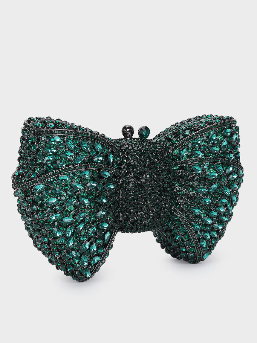 Bow Multicoloured Clutch