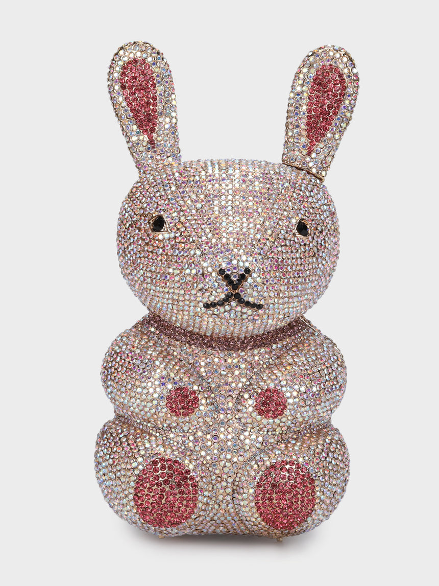 Rabbit Multicoloured Clutch