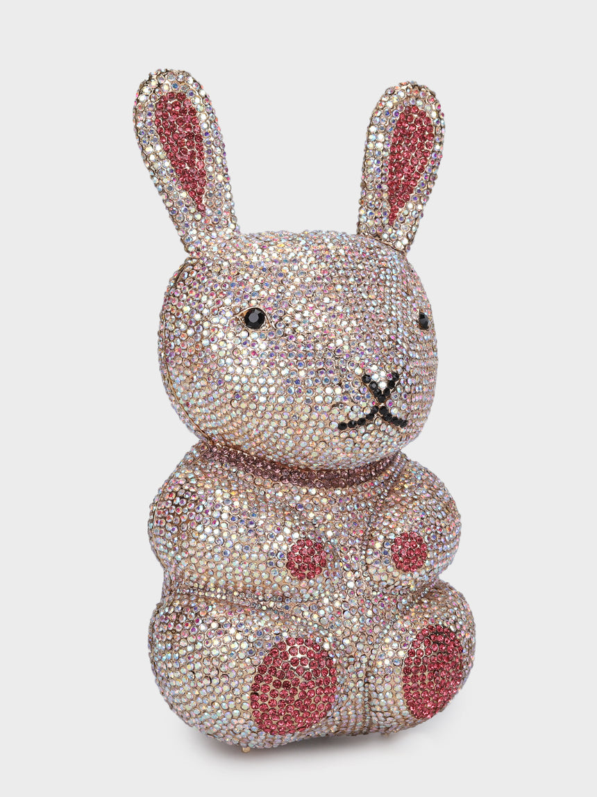 Rabbit Multicoloured Clutch