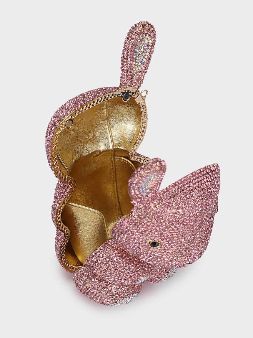 Rabbit Multicoloured Clutch