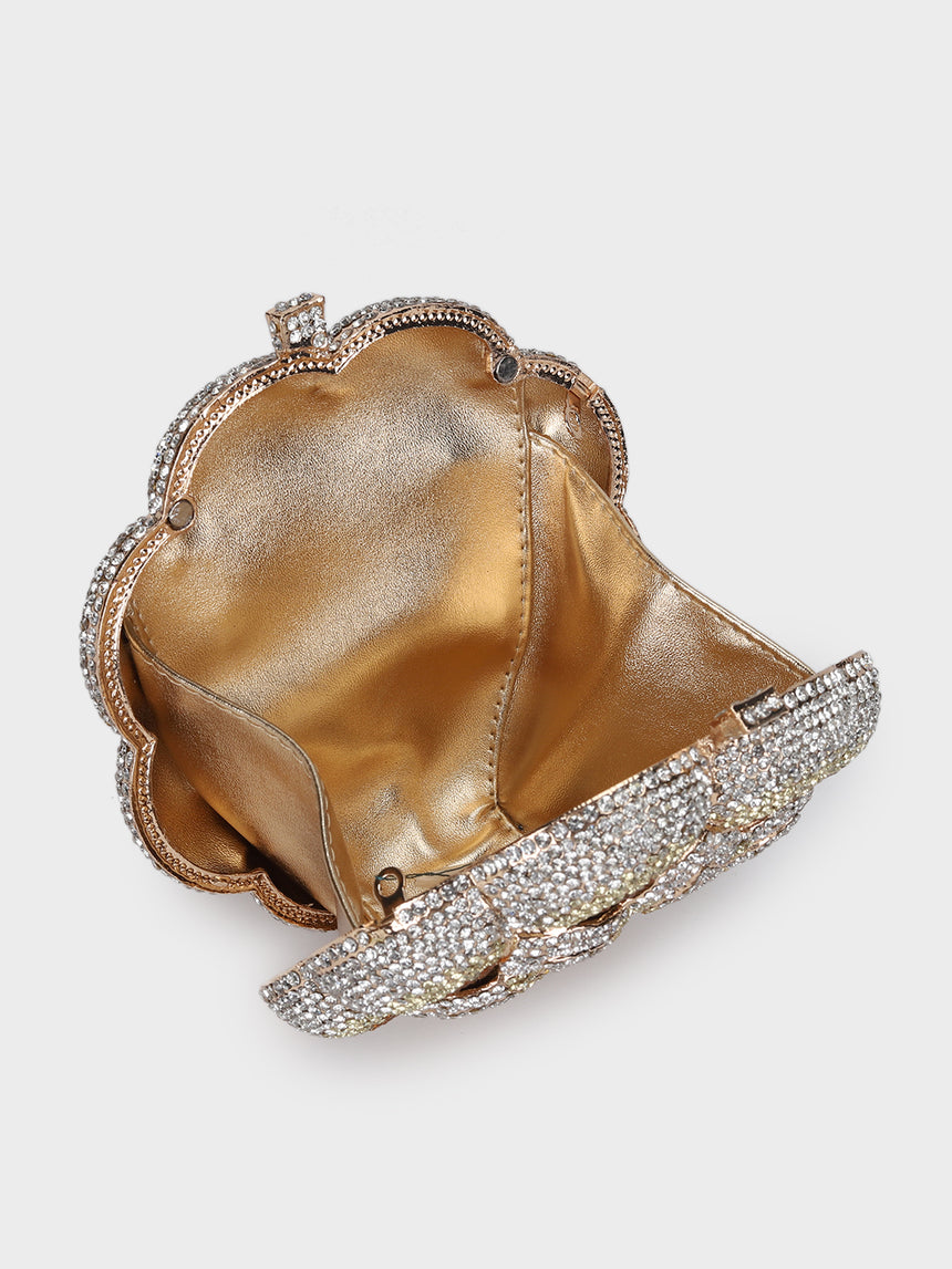 Rose Multicoloured Clutch