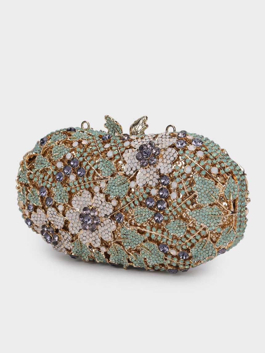 Mystical Garden Multicoloured Clutch