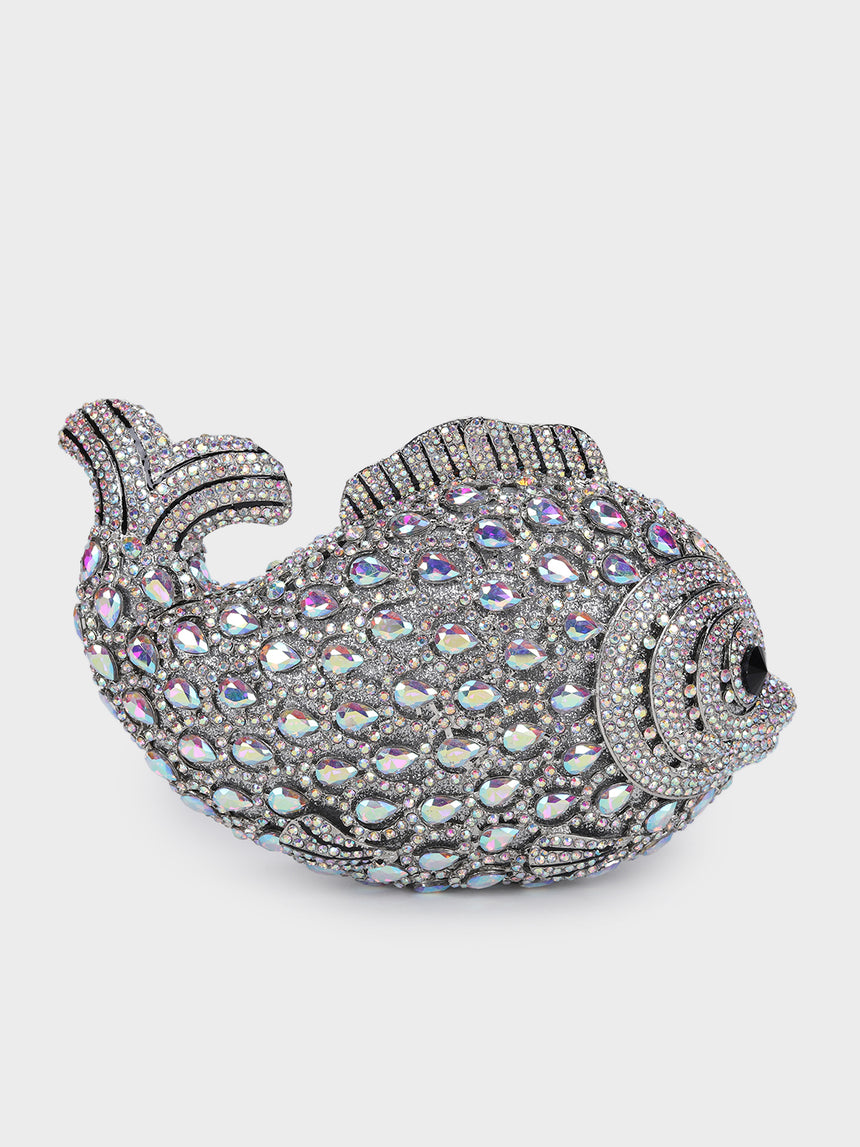 Fish Multicoloured Clutch