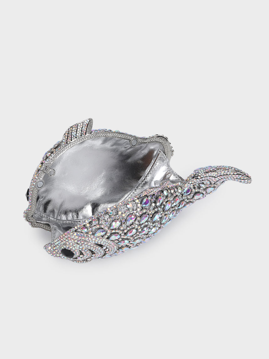 Fish Multicoloured Clutch