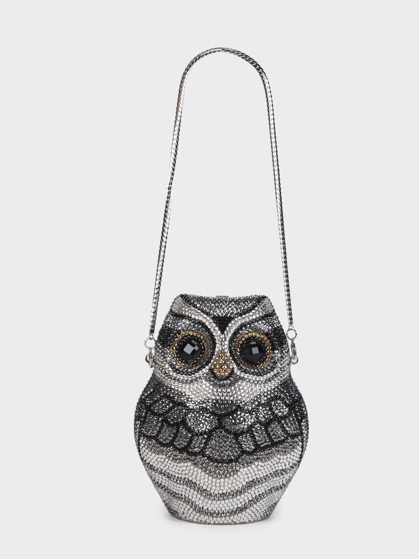 Owl Multicoloured Clutch