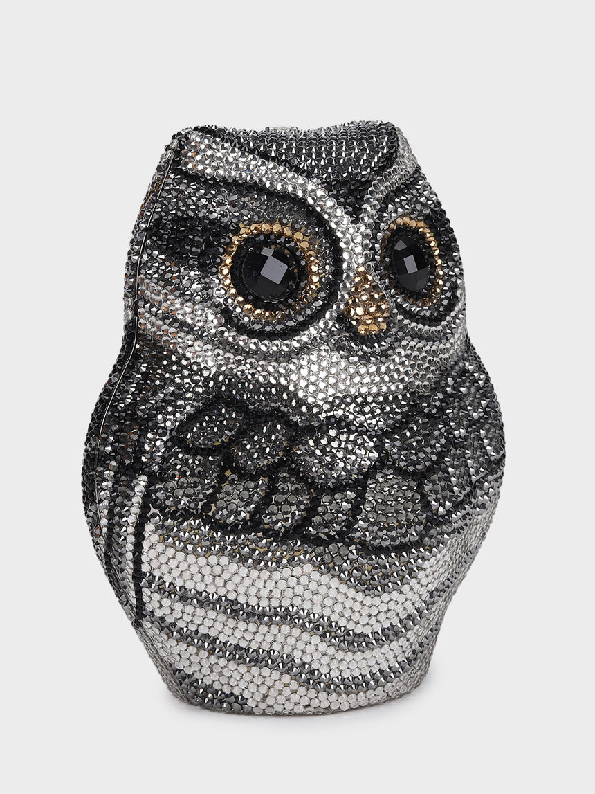 Owl Multicoloured Clutch
