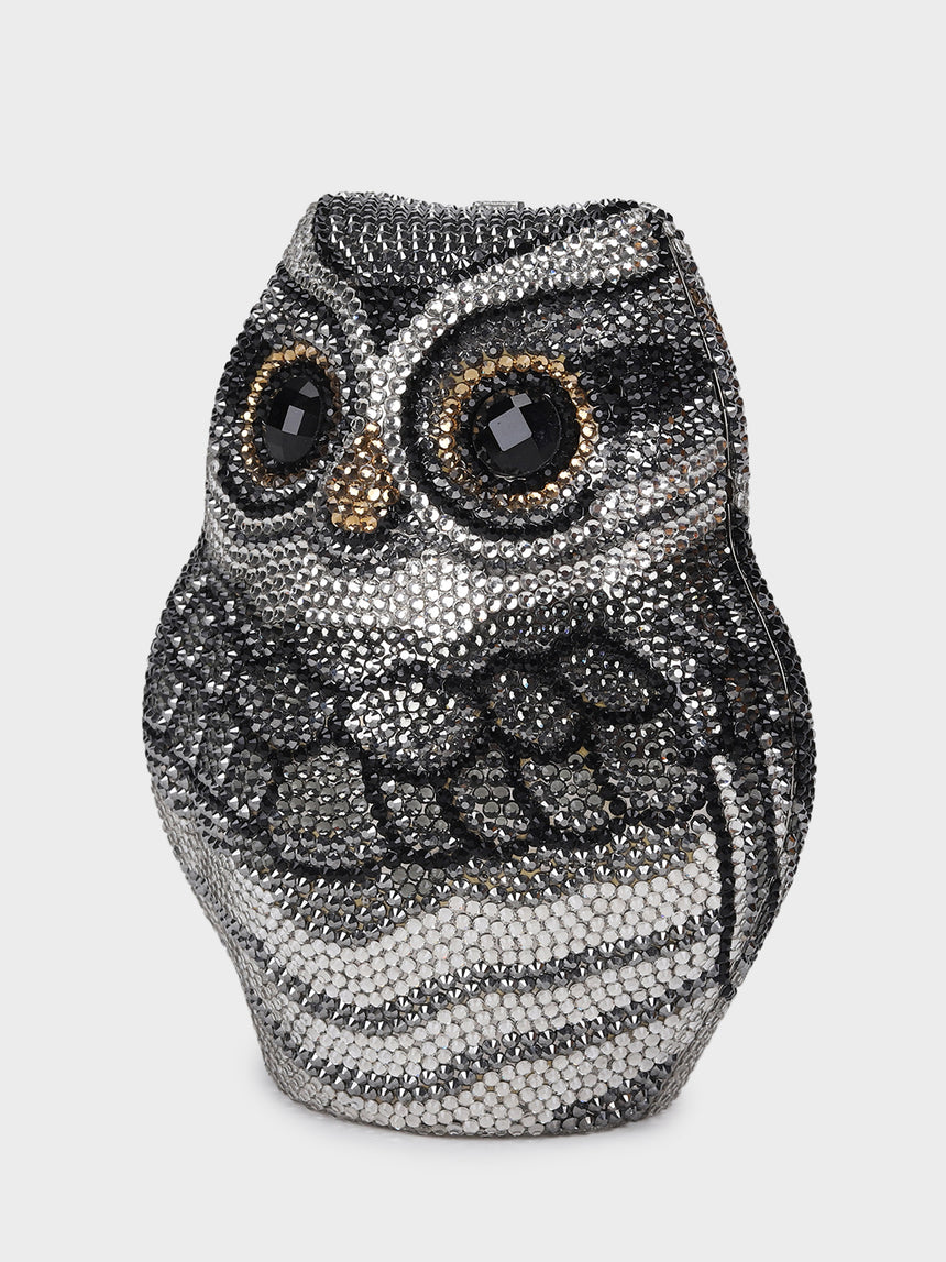 Owl Multicoloured Clutch