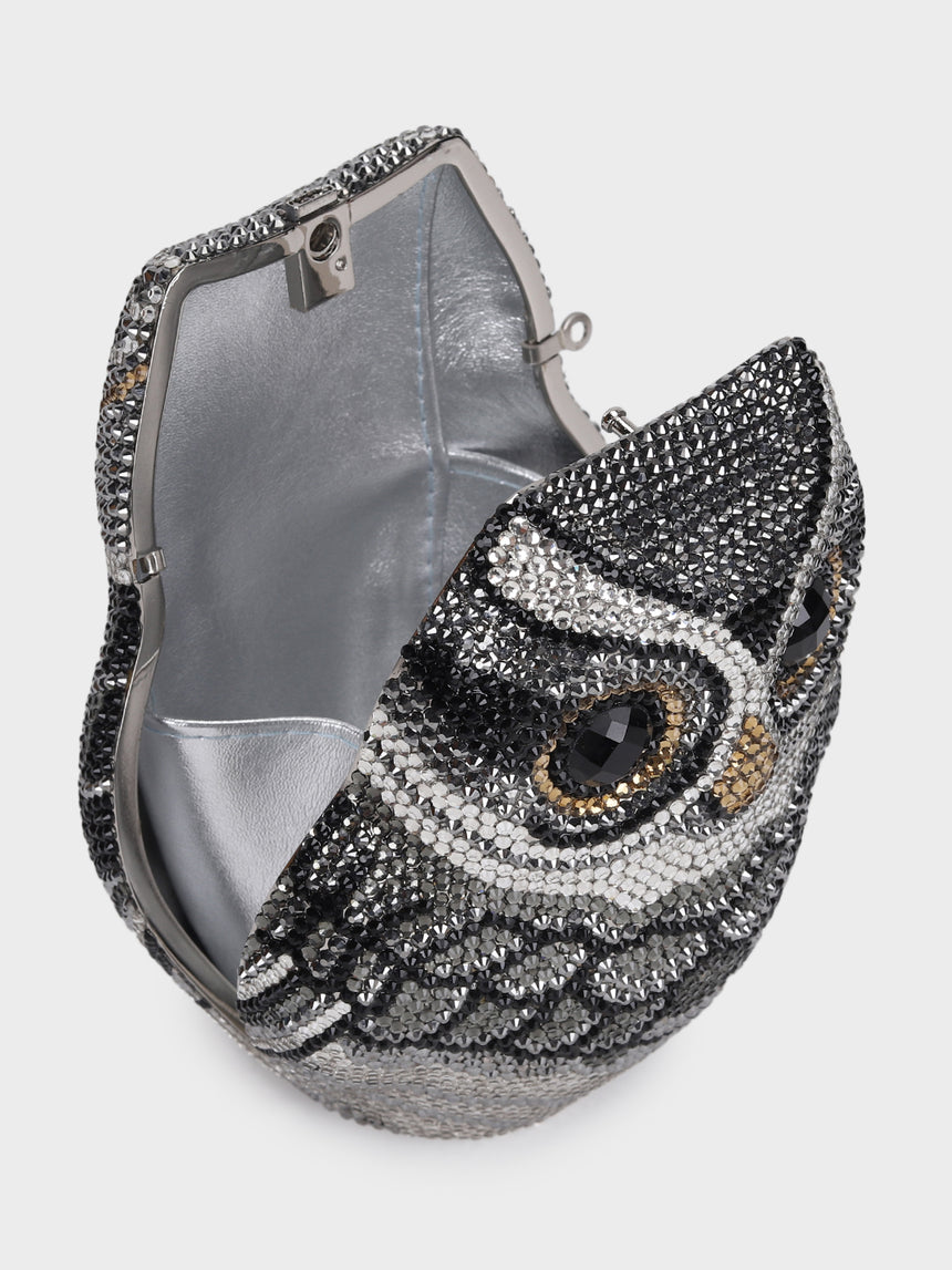 Owl Multicoloured Clutch