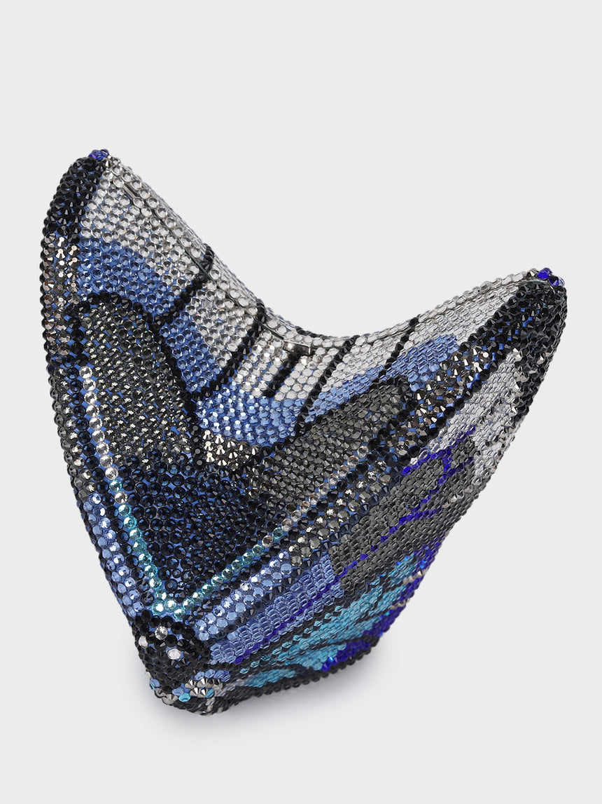 Butterfly Multicoloured Clutch