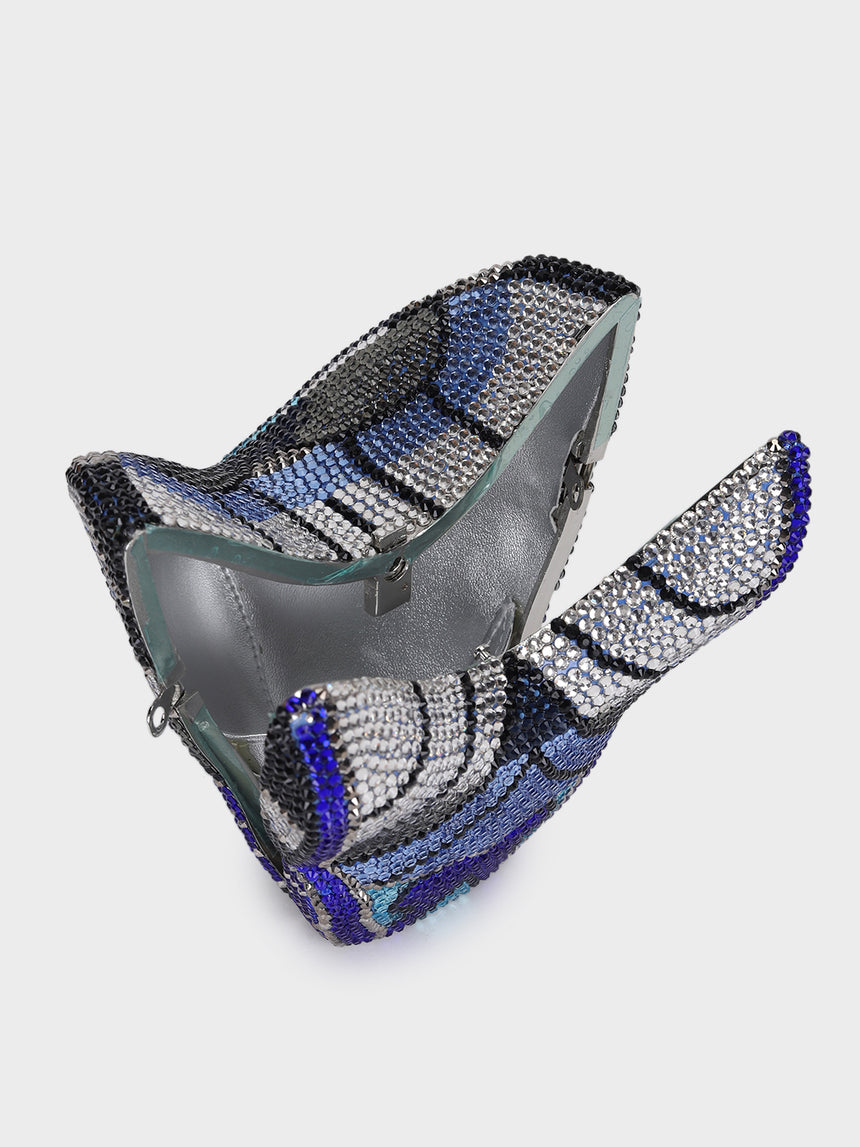 Butterfly Multicoloured Clutch