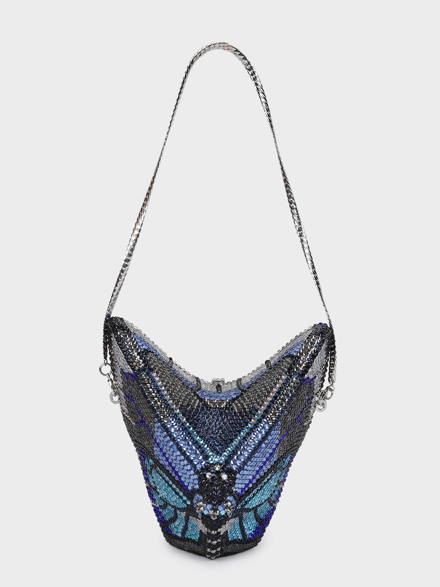 Butterfly Multicoloured Clutch