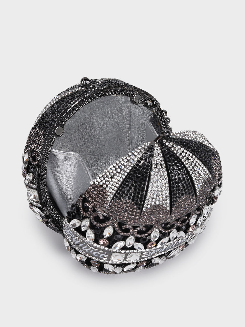 Hot Air Balloon Multicoloured Clutch