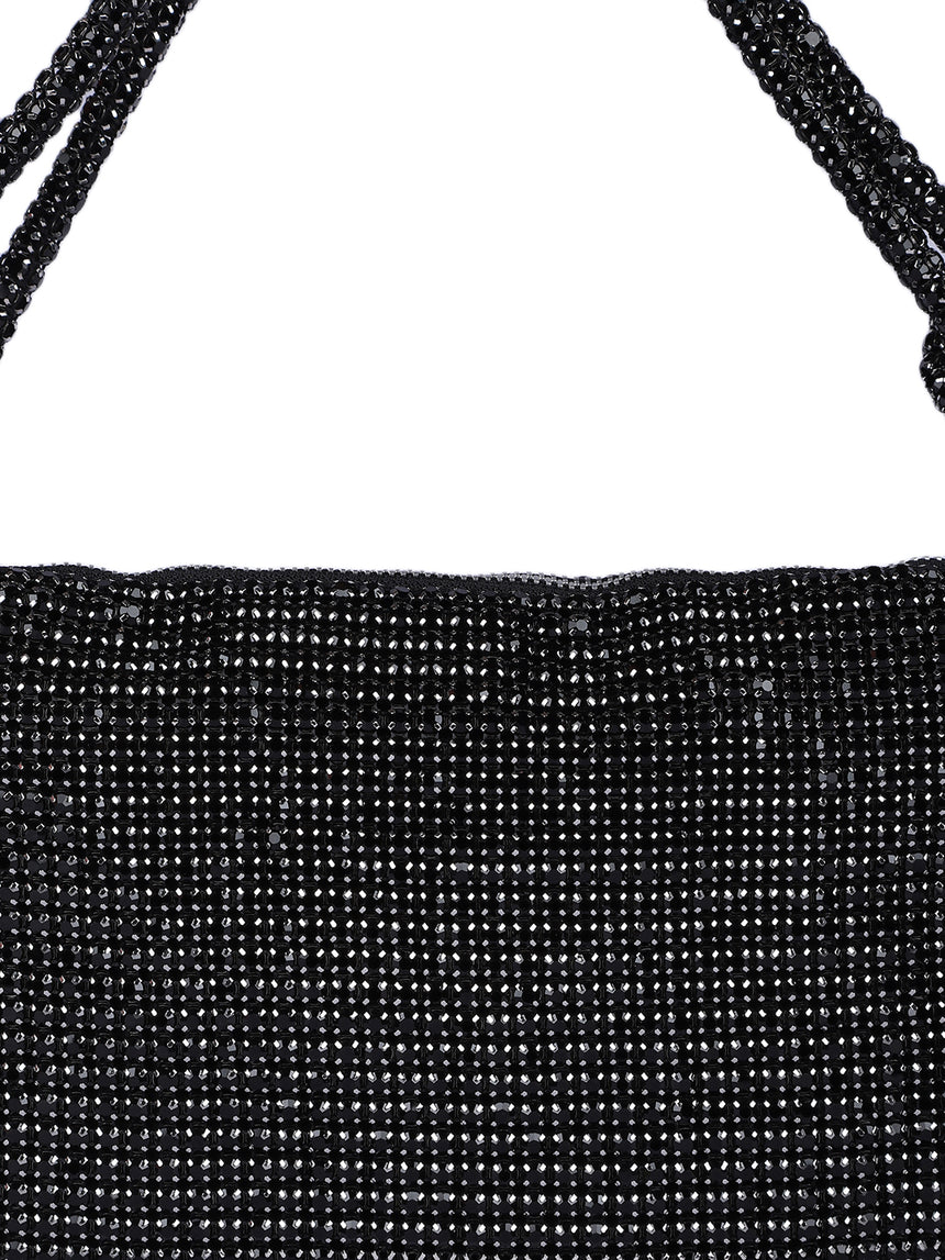 Cristina Black Clutch