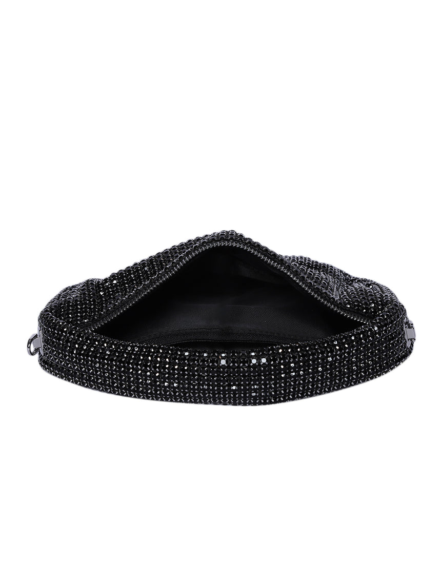 Valeria Black Clutch