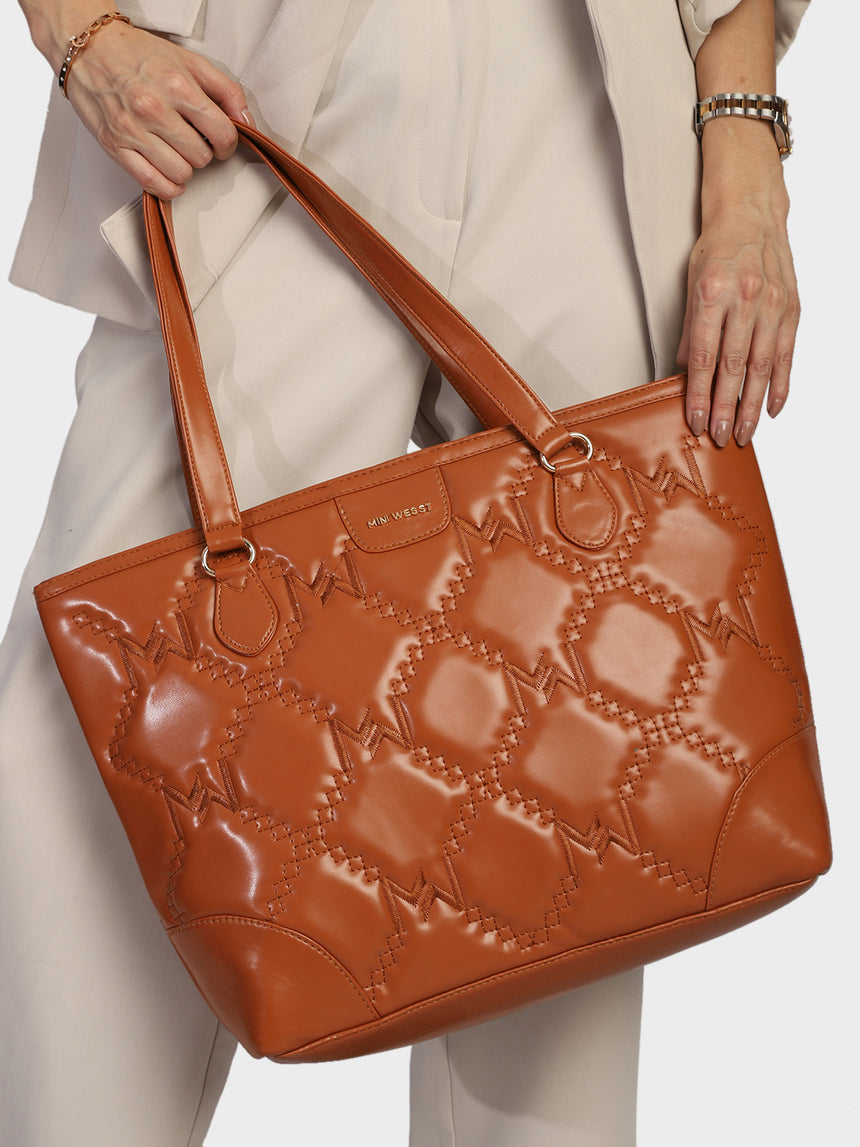Berlin Brown Tote