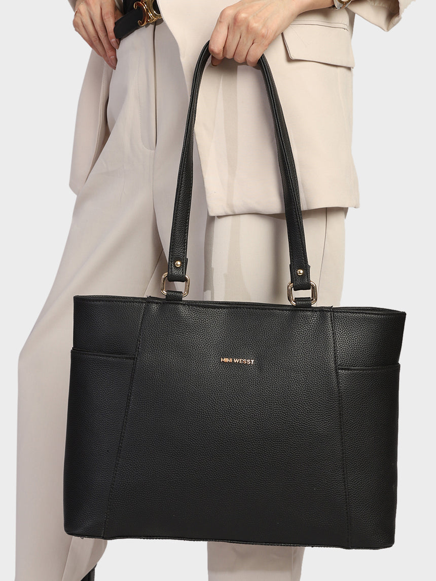 Madrid Black Tote
