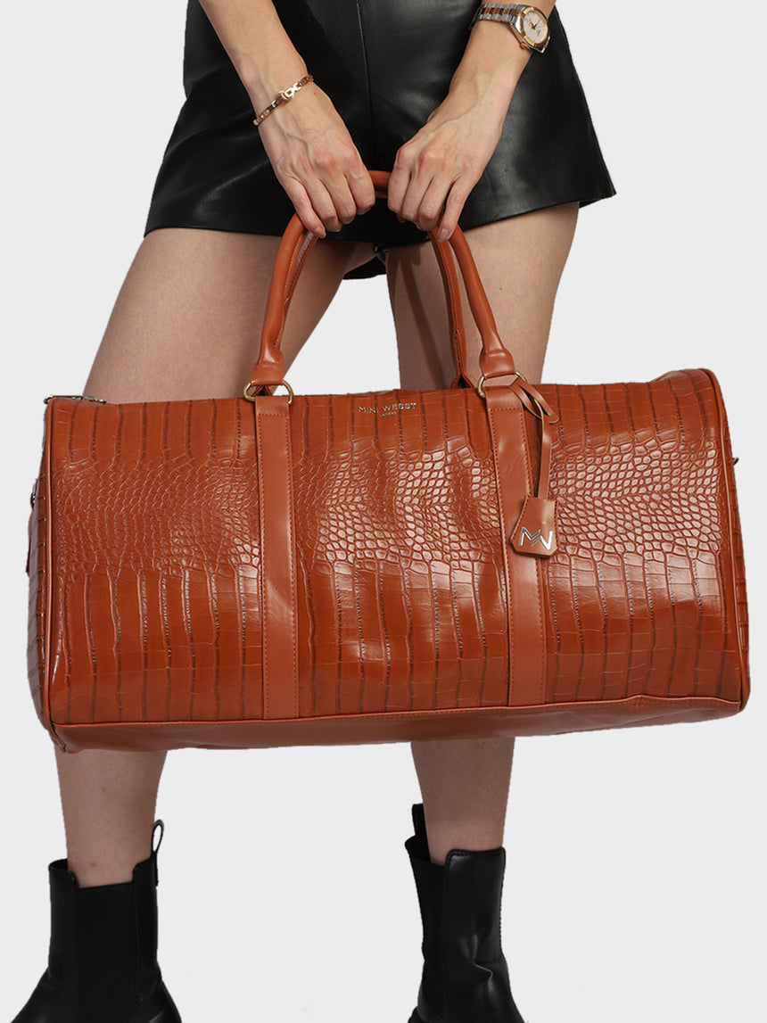 Istanbul Brown Duffle