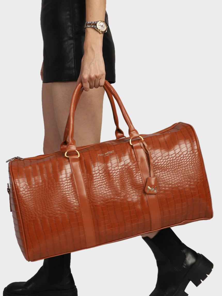 Istanbul Brown Duffle