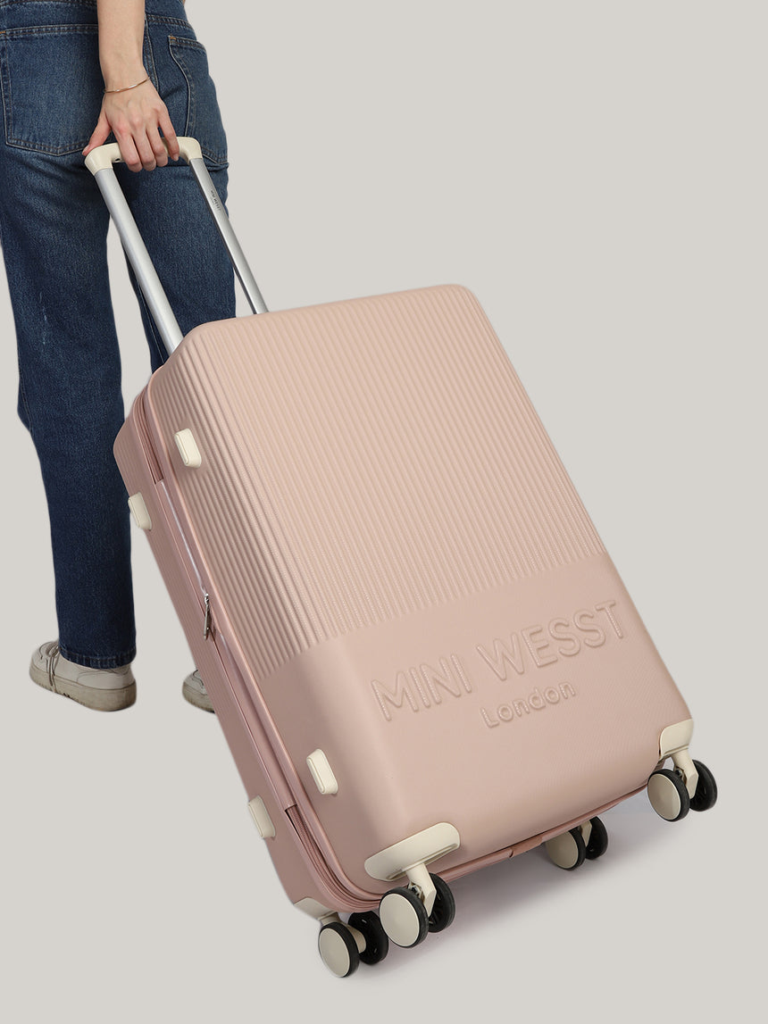 Mw London Pink Large Luggage