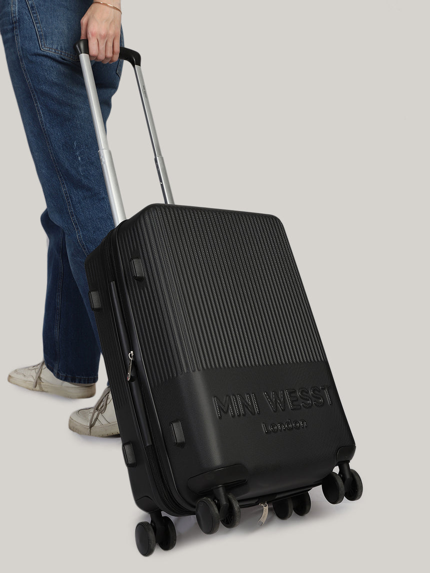 Mw London Check-In Black Medium Luggage