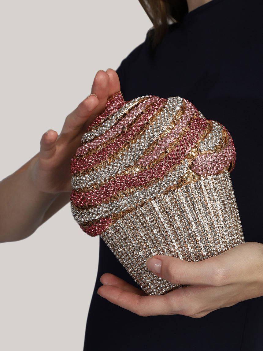 Cupcake Multicolor Clutch