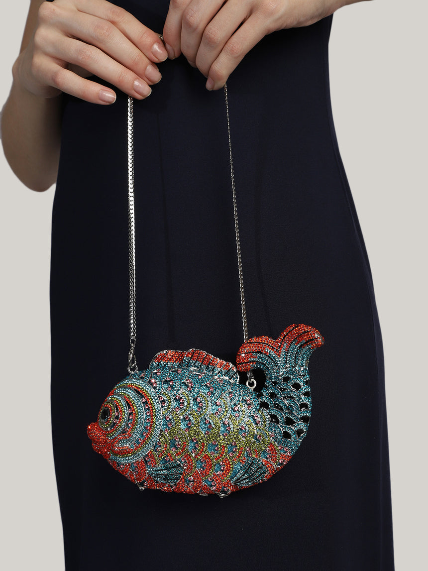 Fish Multicolor Clutch