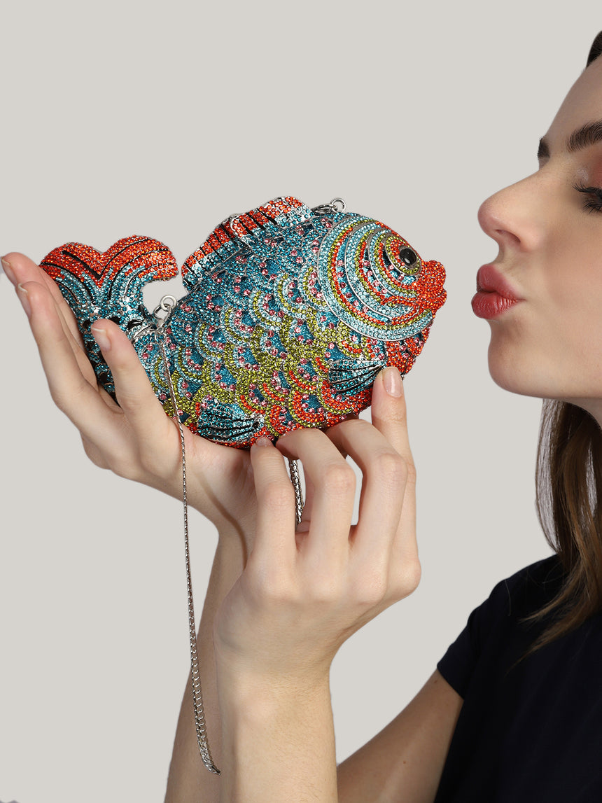 Fish Multicolor Clutch