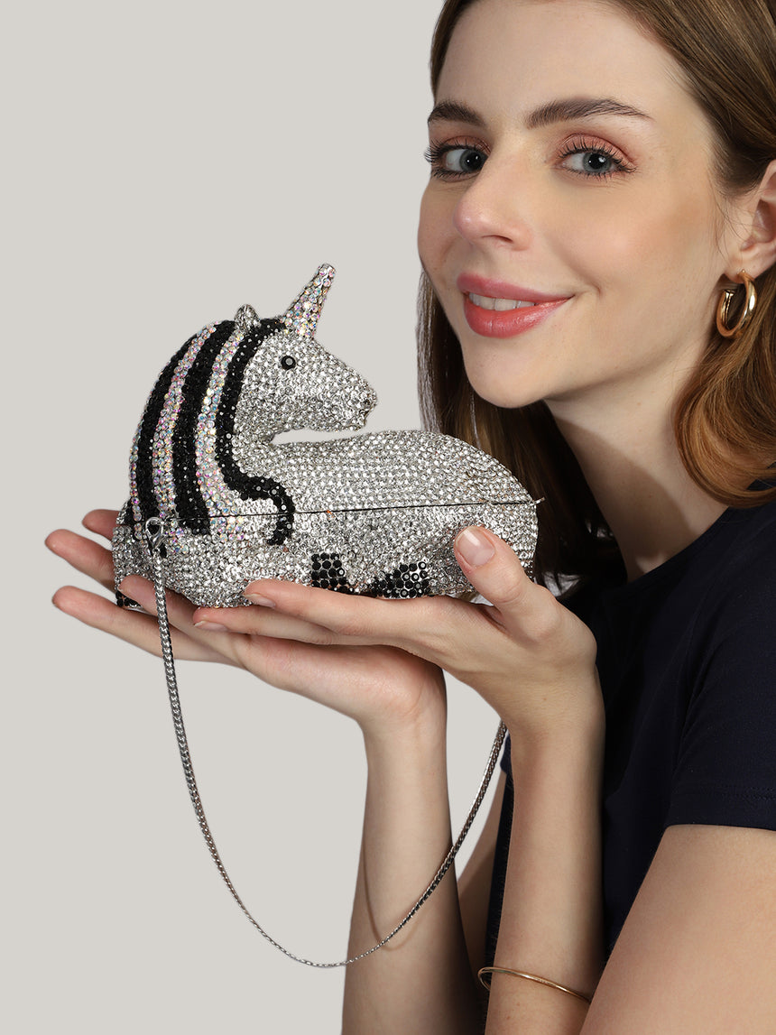 Unicorn Multicolor Clutch