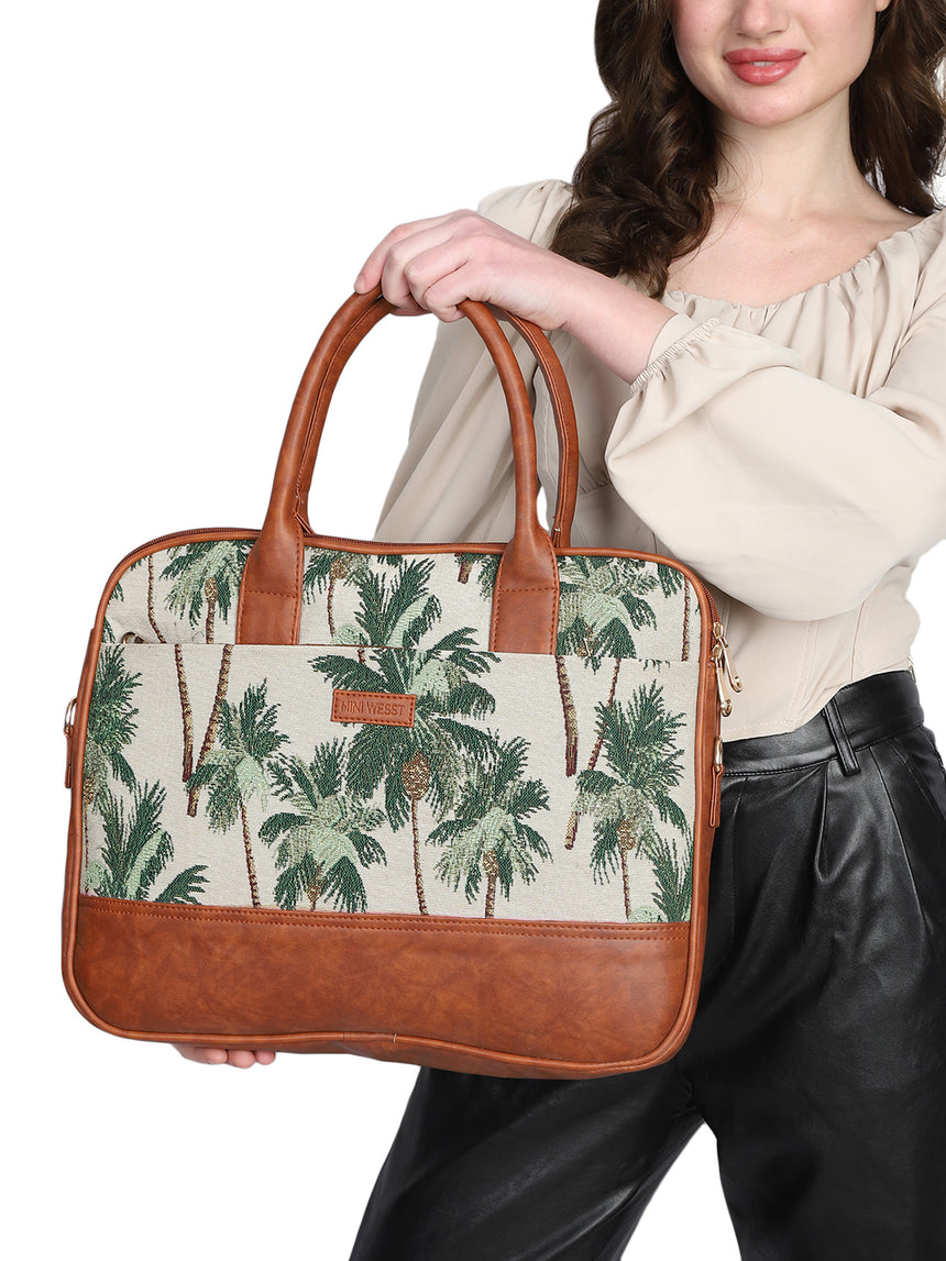 Women's Printed Laptop Bag