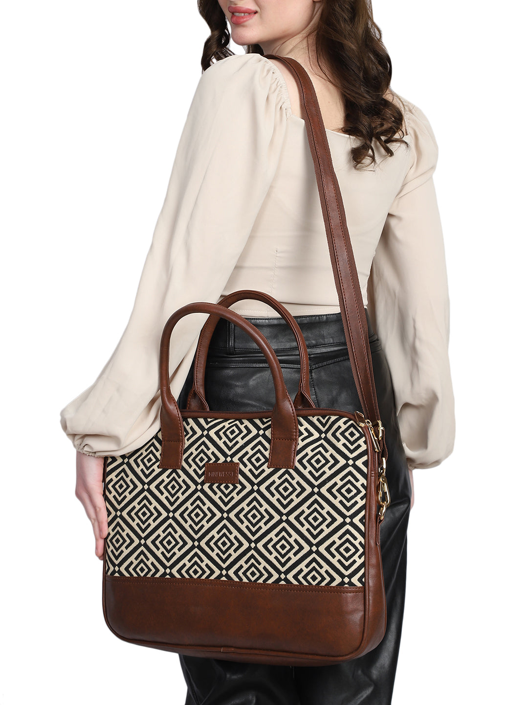 Women's Printed Laptop Bag