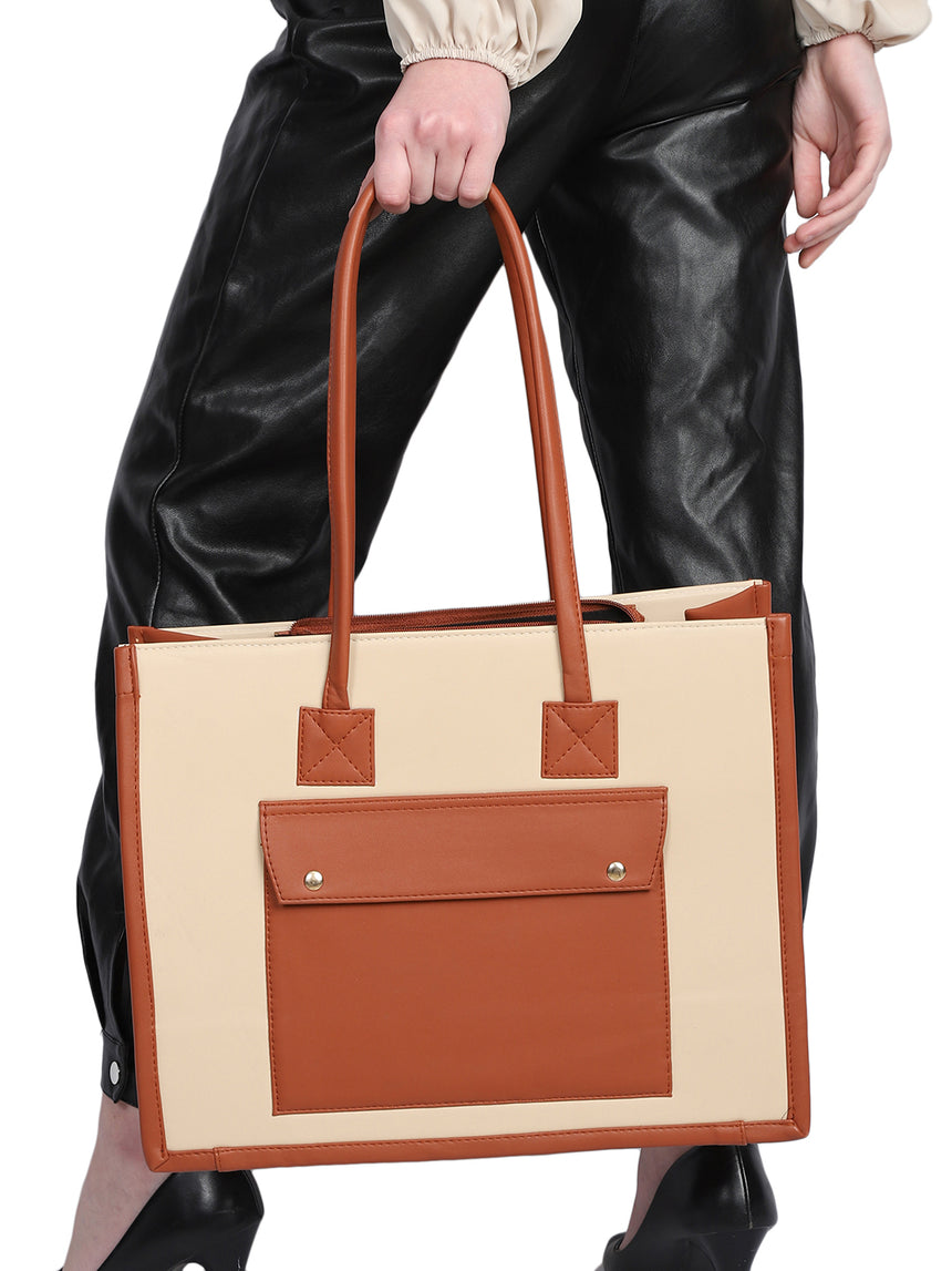 Your Grace Tan Tote Bag