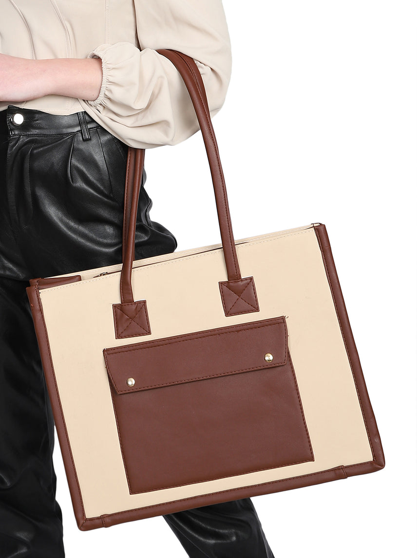 Your Grace Beige Tote Bag