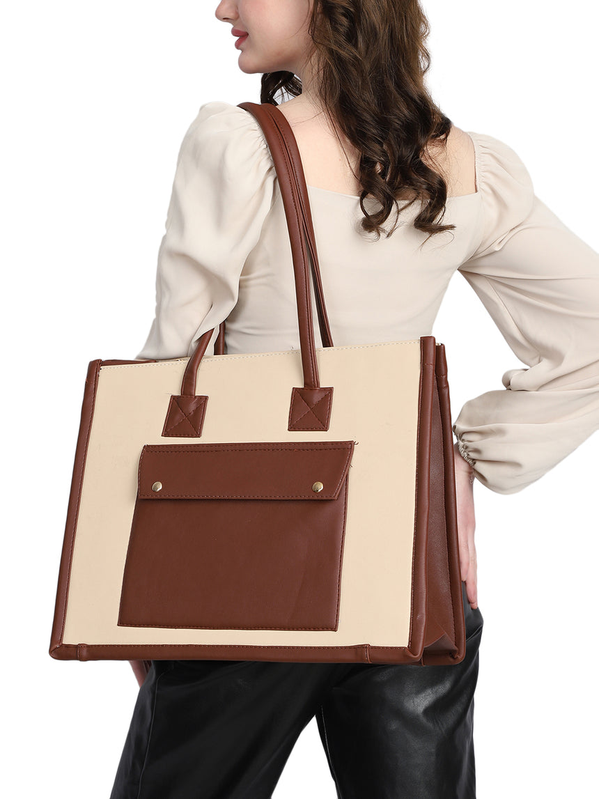 Your Grace Beige Tote Bag