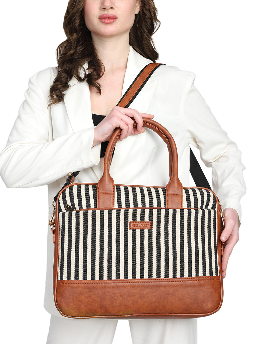 Mr.  Stripes Laptop Bag