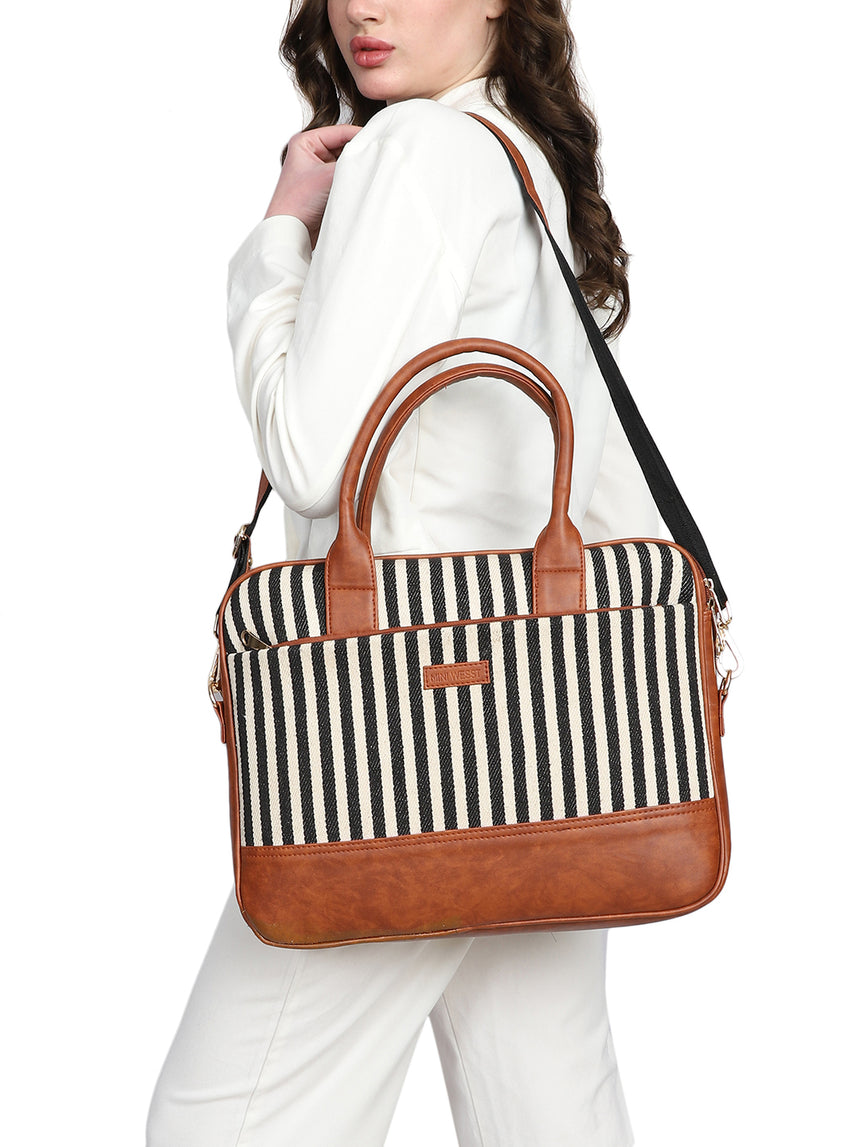 Mr.  Stripes Laptop Bag