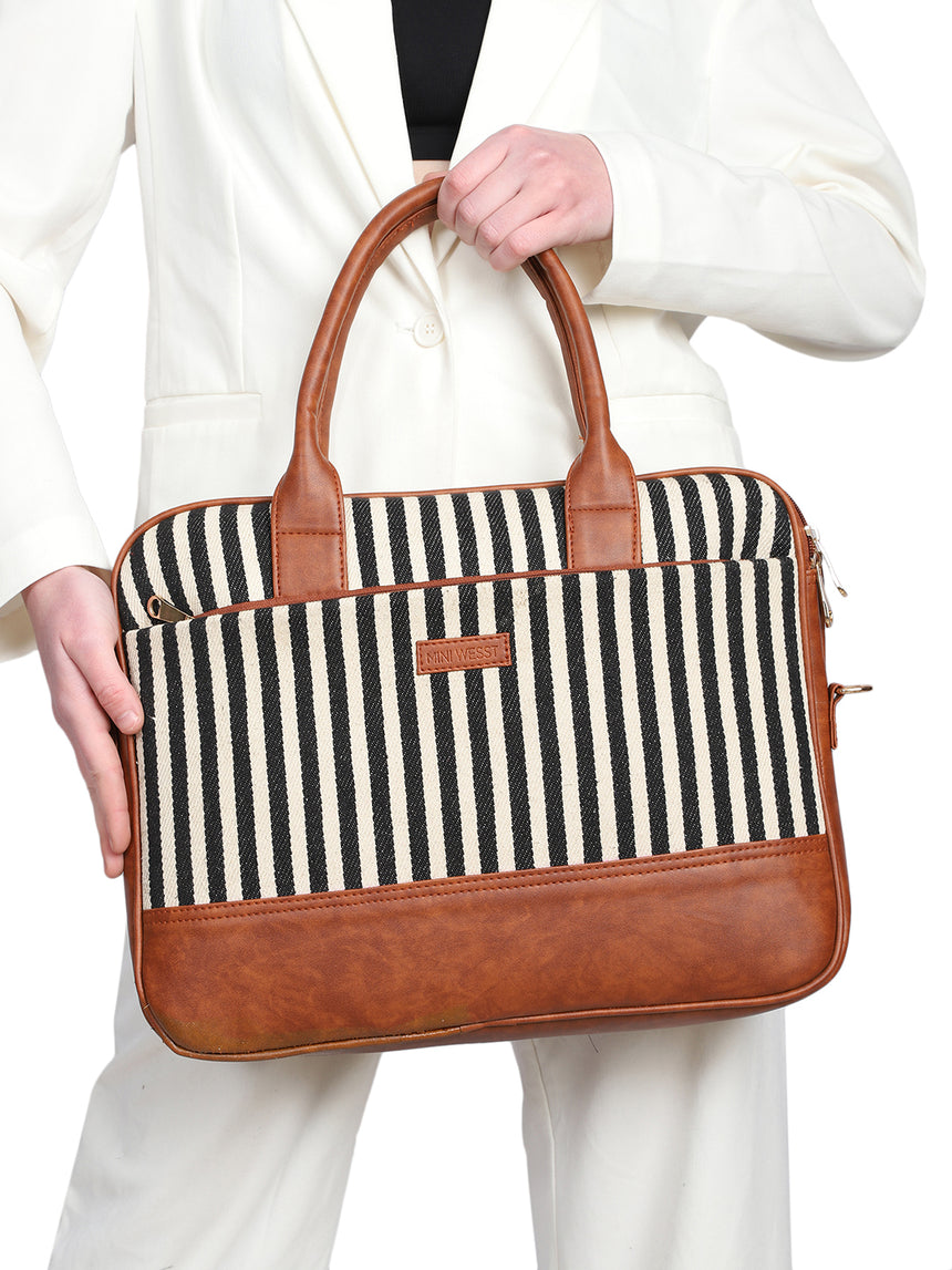 Mr.  Stripes Laptop Bag