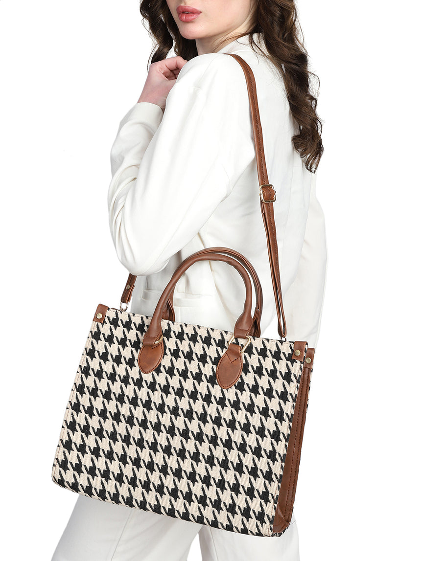 Women's Printed Handheld Bag