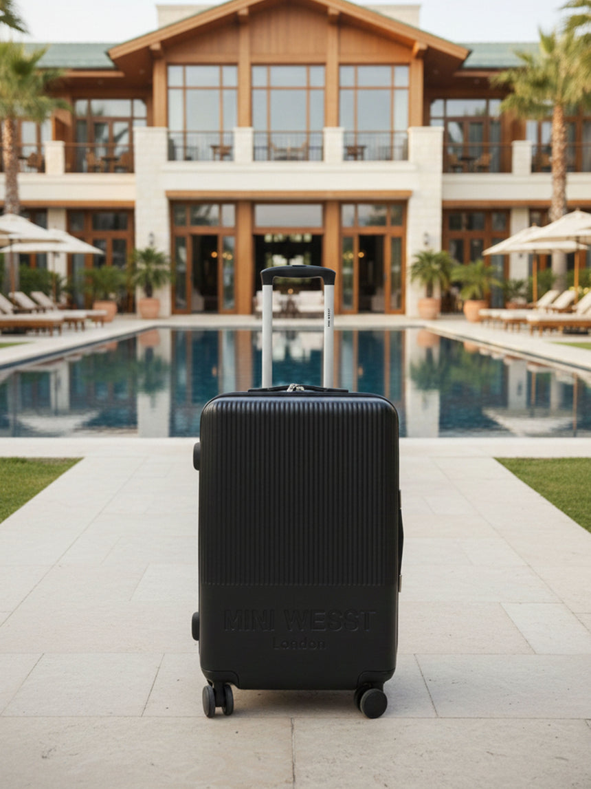 Mw London Black Large Luggage