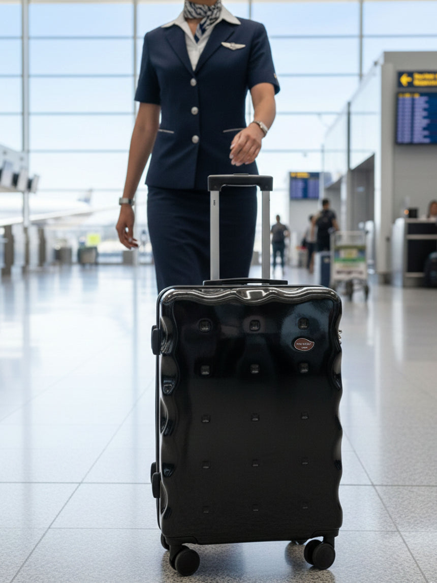 On The Go Cabin Black Small Luggage