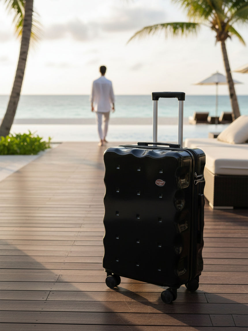 On The Go Cabin Black Small Luggage