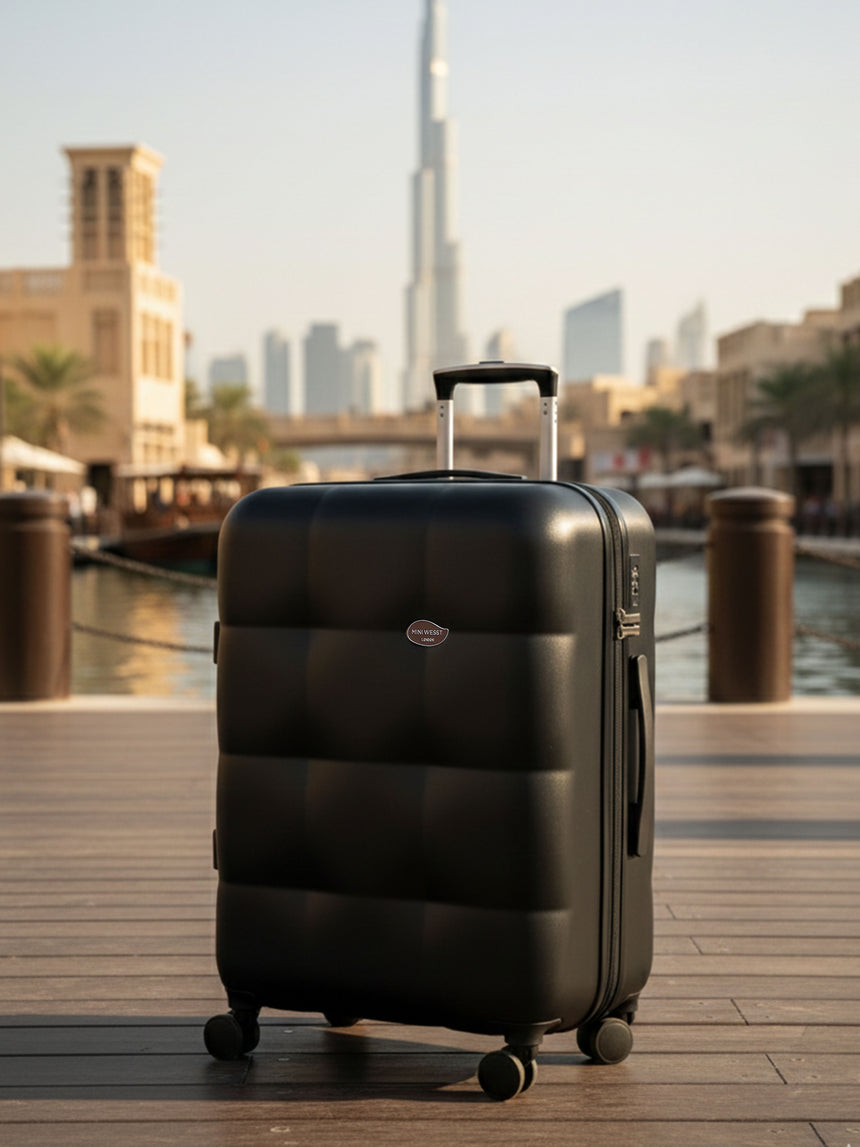 Marvel Check In Black Medium Luggage